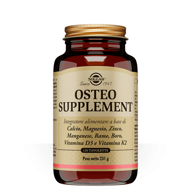 Calcium + Magnésium – 120 comprimés | Osteo Supplement
