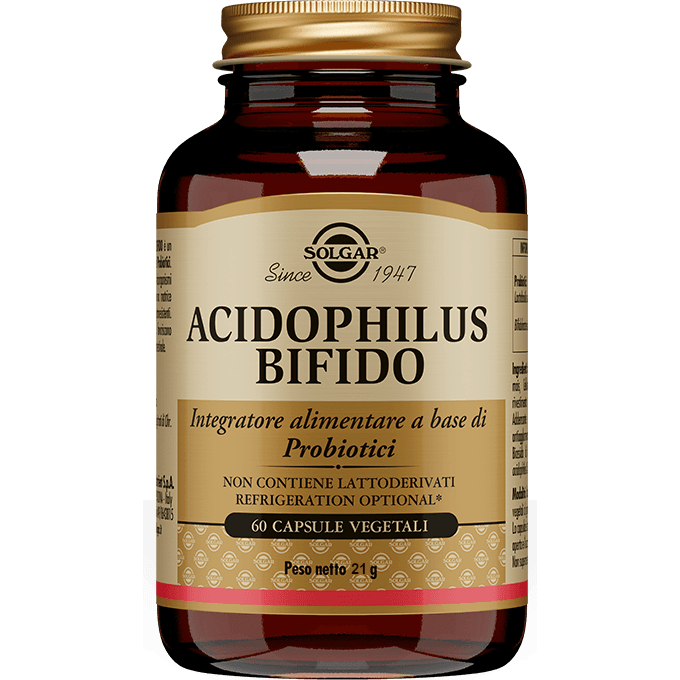 Acidophilus Bifido 60 Kapseln Solgar
