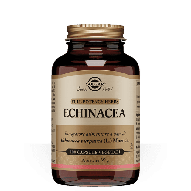 Échinacée – 100 gélules végétariennes | Solgar Echinacea