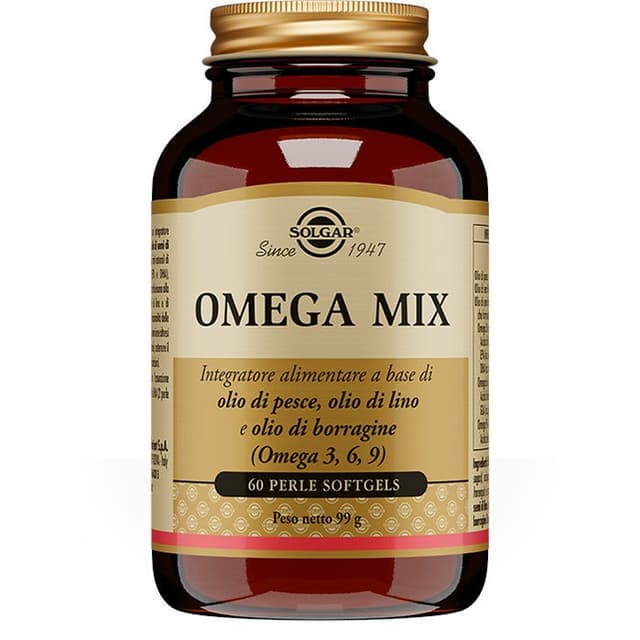 Oméga-3 EPA et DHA – 60 perles complément | Omega Mix