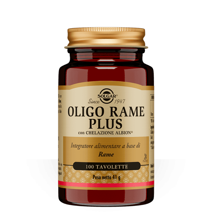 OLIGO RAME PLUS 100CPR SOLGAR