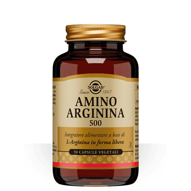 Amino Arginina 500 – 50 gélules végétales