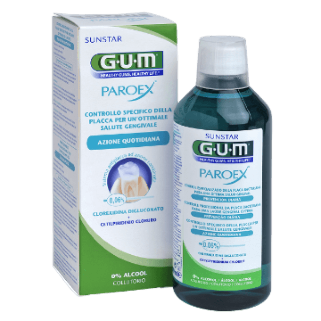 GUM Paroex 0,06% Bain de bouche – 500 ml