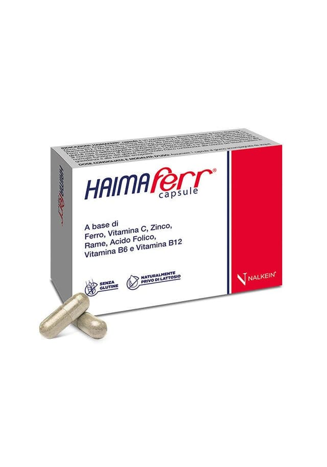 Fer + Vitamine C – 30 gélules | Haimaferr
