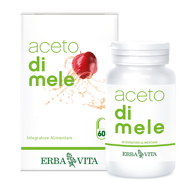 Vinaigre de Pomme – 60 Gélules | Erba Vita