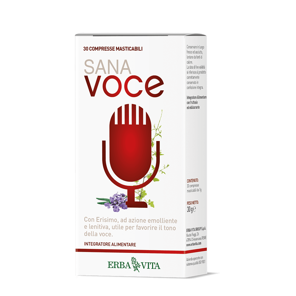 SANA VOCE Tavolette – 30 comprimés