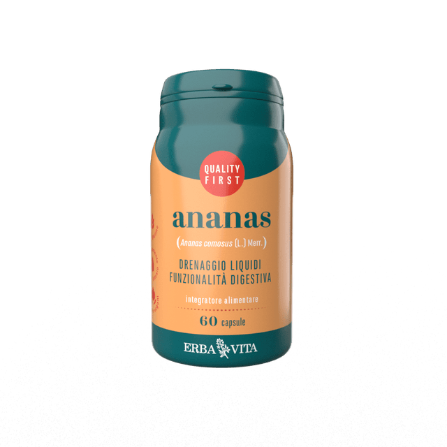 Broméline + Inuline – 60 gélules EBV | Erba Vita Ananas