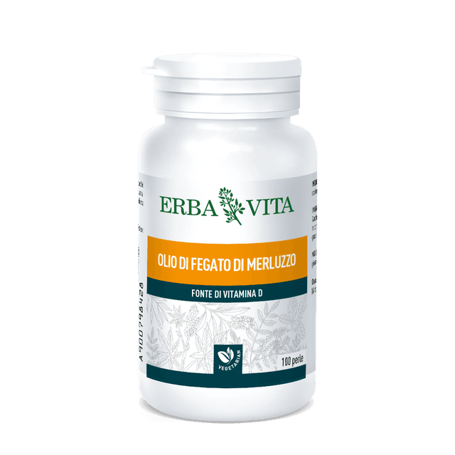 Oméga-3 EPA et DHA + Vitamine D – 100 capsules | Huile de Foie de Morue