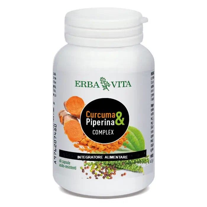 Curcuma + Piper Complex EBV – 60 gélules