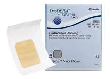 DuoDERM EX S – Pansements 7,5×7,5 cm, 10 pièces