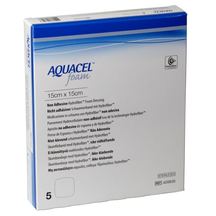 AQUACEL Foam N/AD – Pansement mousse 15 x 15 x 5 mm
