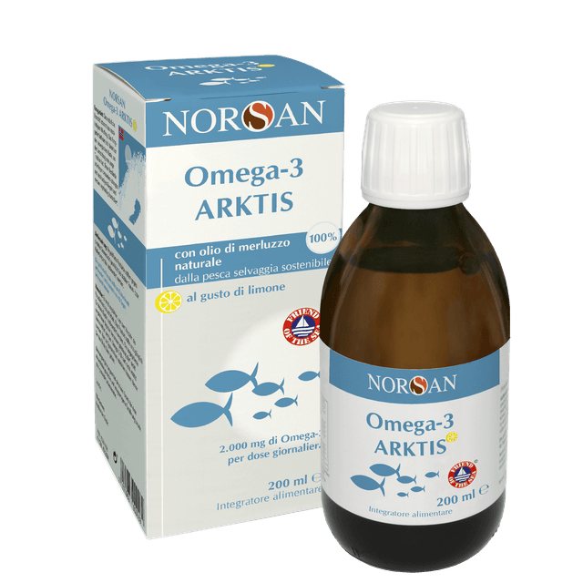 Oméga-3 EPA et DHA – Flacon 200 ml | Norsan Omega-3 Arktis