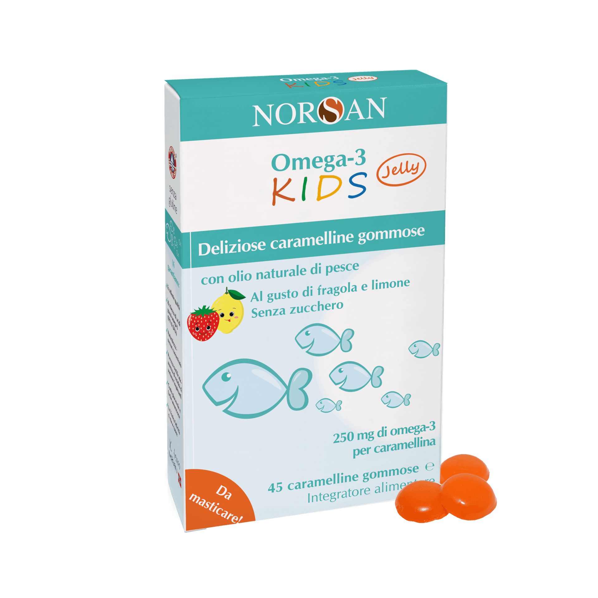 Norsan Omega-3 Kids Caramellin