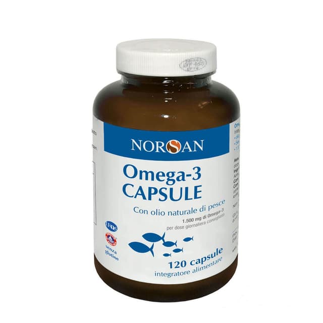 Oméga-3 EPA et DHA – 120 gélules | Norsan Omega 3
