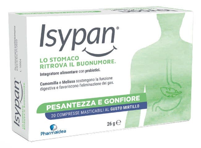 Isypan Pesantezza e Gonfiore – 20 comprimés