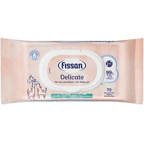 Fissan Lingettes Delicate – 70 unités