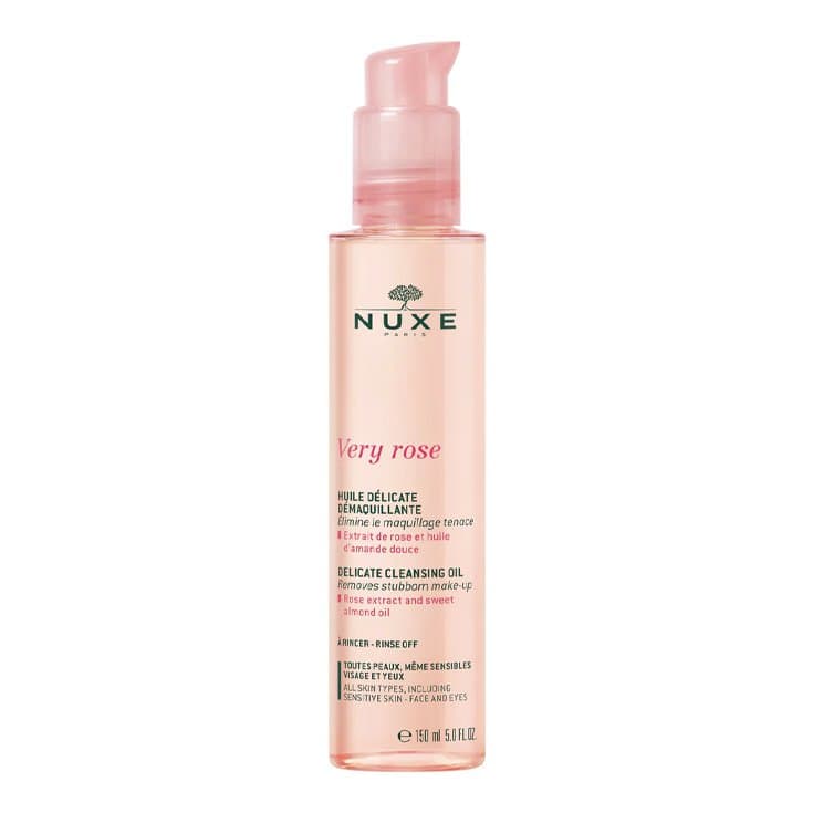 NUXE Roseraie – Huile Démaquillante Délicate