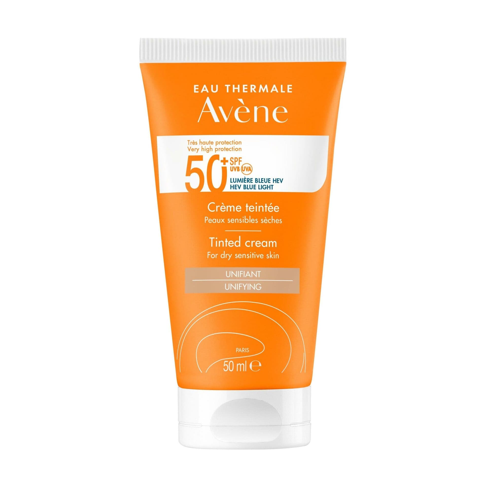 Avène Solar Crème SPF 50+ Color – Protection solaire