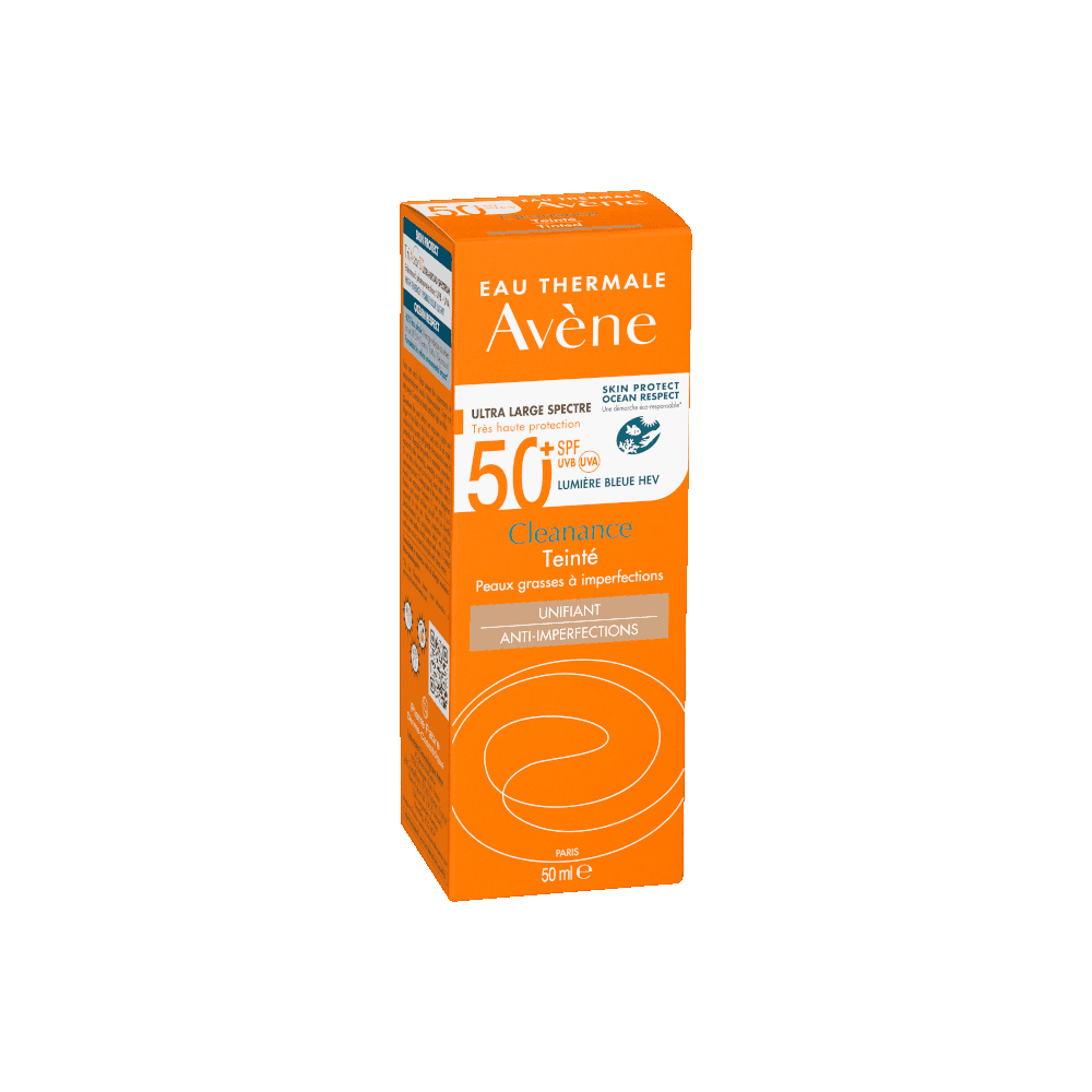 Avène Solar Cleanance SPF 50+ – Crème Solaire