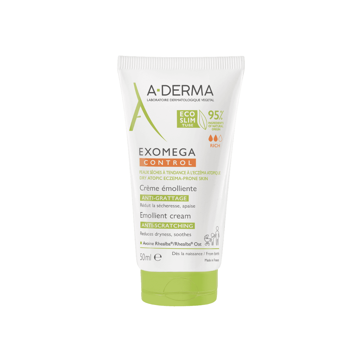 Exomega Control Emollient Crème – 50 ml