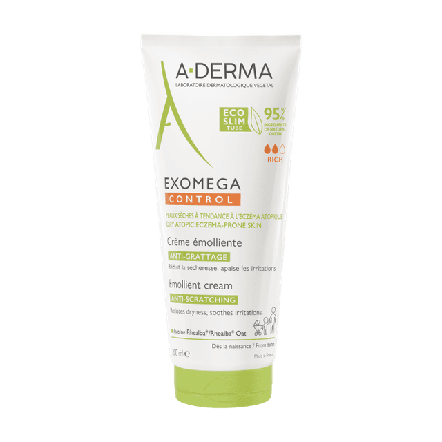 A-Derma Exomega Control Emollient Crème – 200 ml