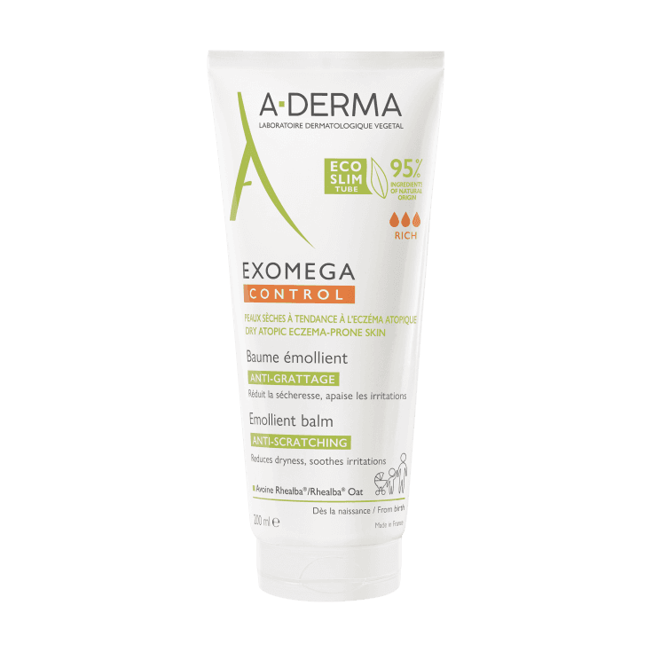 Exomega Control Emollient Baume – 200 ml