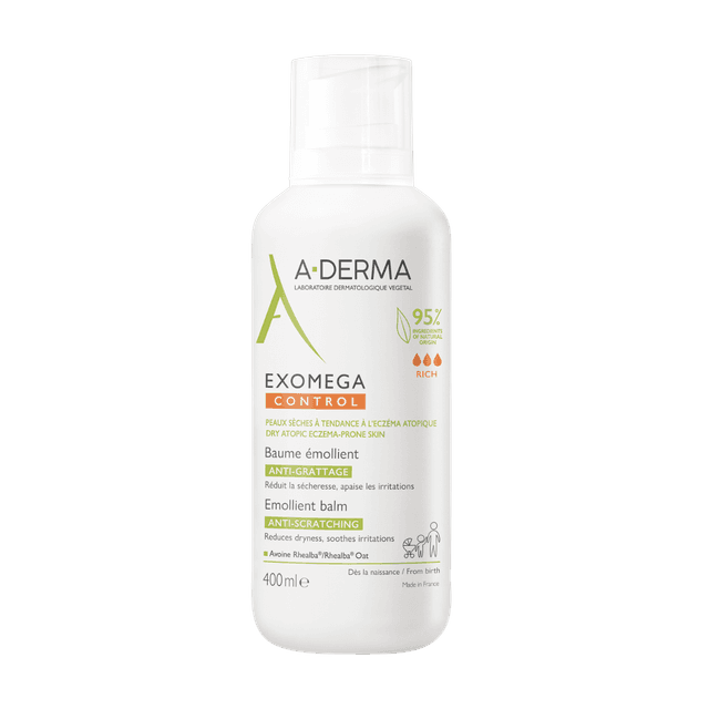 A-Derma Exomega Control Emollient Baume – 400 ml