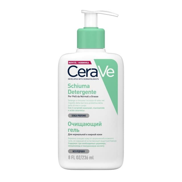 CeraVe Mousse Nettoyante Visage – 236 ml