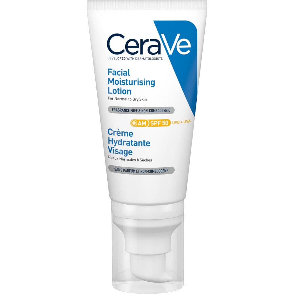 CeraVe Crème Visage SPF 50 – Hydratante