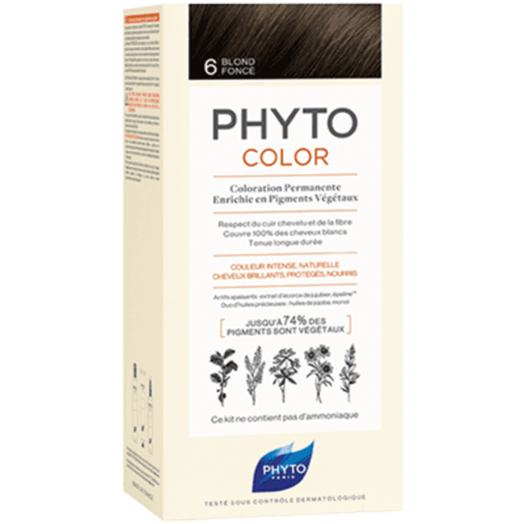 COLOR KIT 6 – Coloration Cheveux Blond Foncé