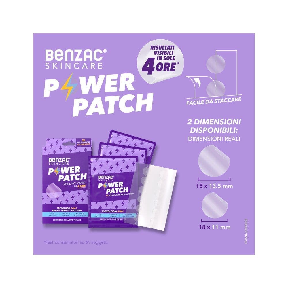 Benzac Skincare Power – 36 Patchs