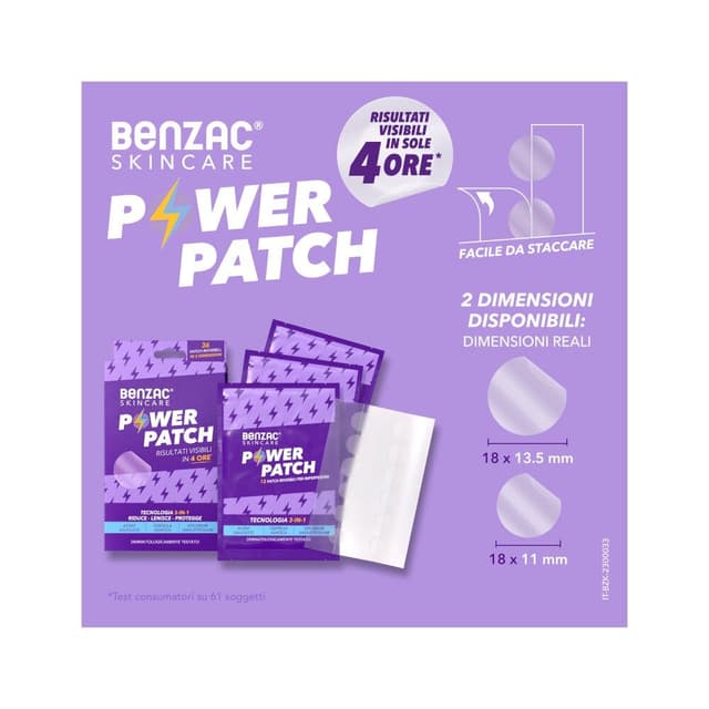 Benzac Skincare Power – 36 Patchs