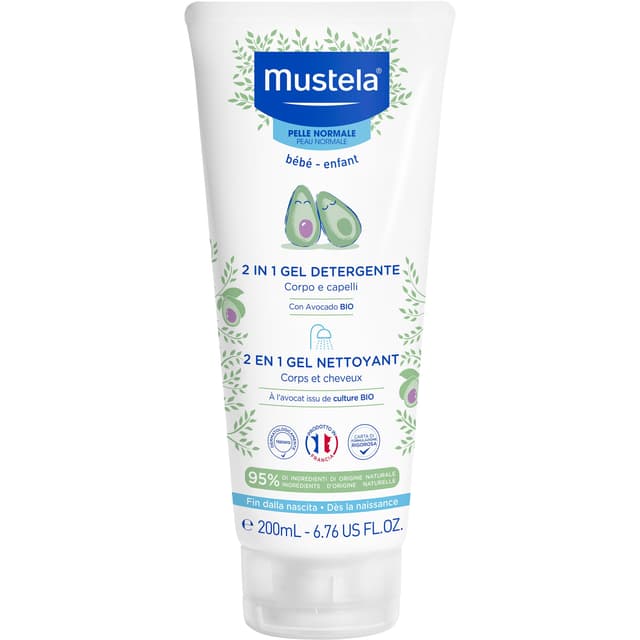 Mustela Gel Lavant et Hydratant 2in1 – 200 ml