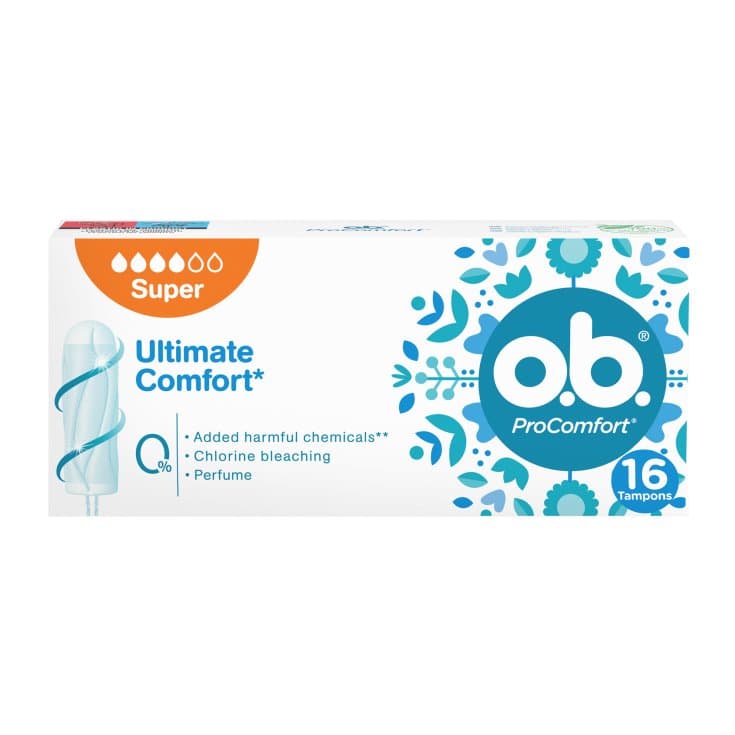 OB Pro Comfort Super – 16 tampons