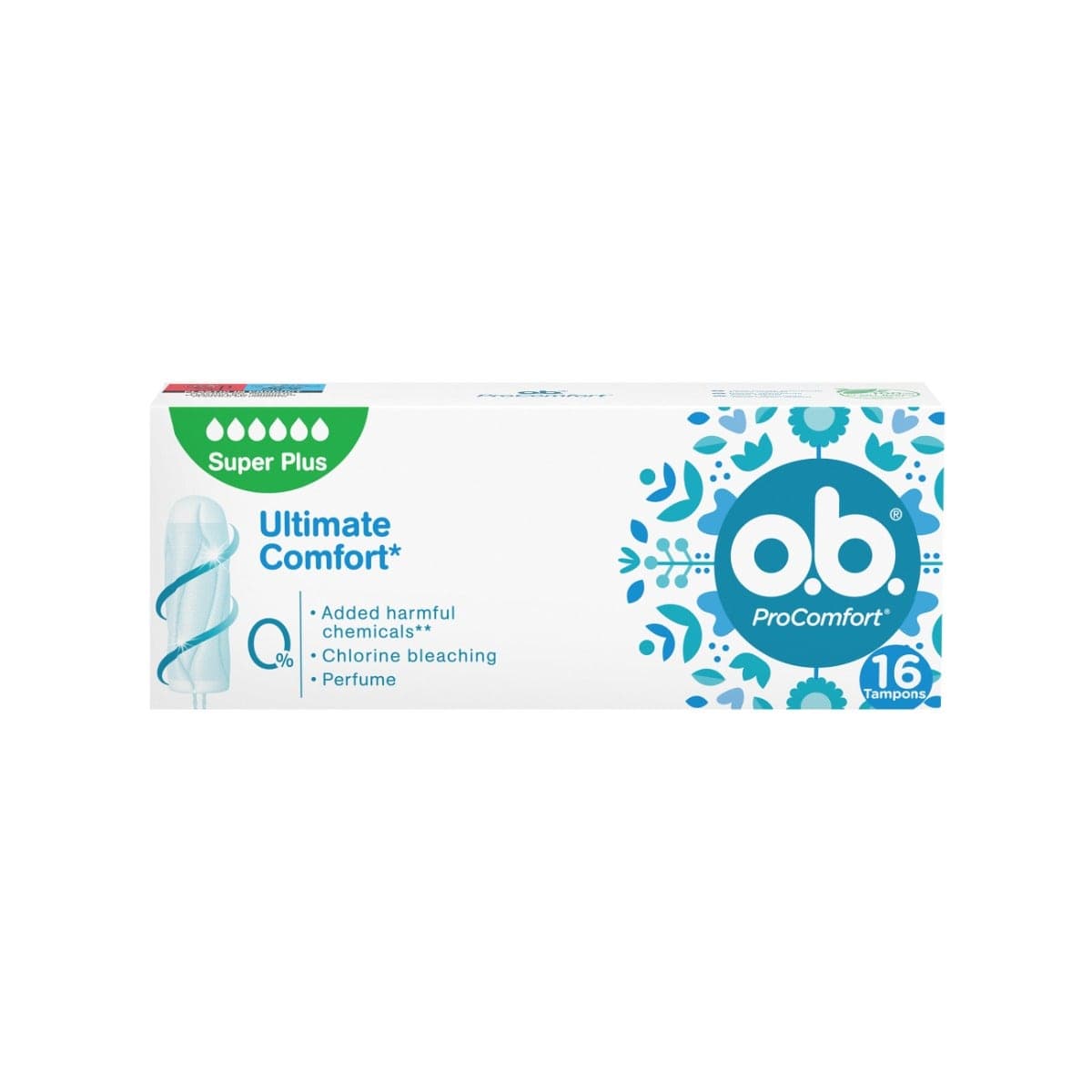 OB Pro Comfort Super Plus – 16 tampons