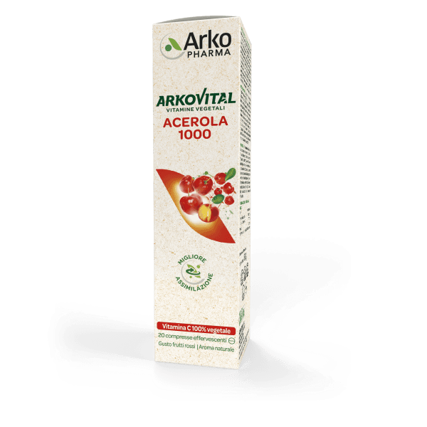 Arkovital Acerola Effervescent – 20 comprimés