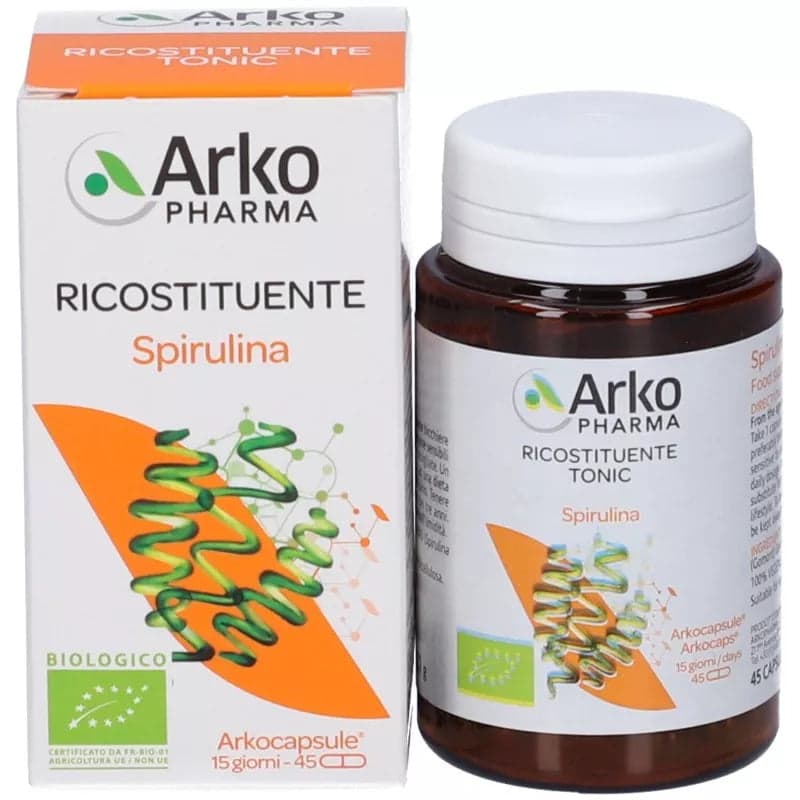 Arkocps Spirulina – 45 Kapseln