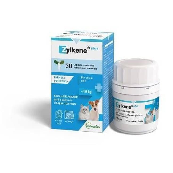 Zylkene Plus Chiens/Chats jusqu'à 10kg