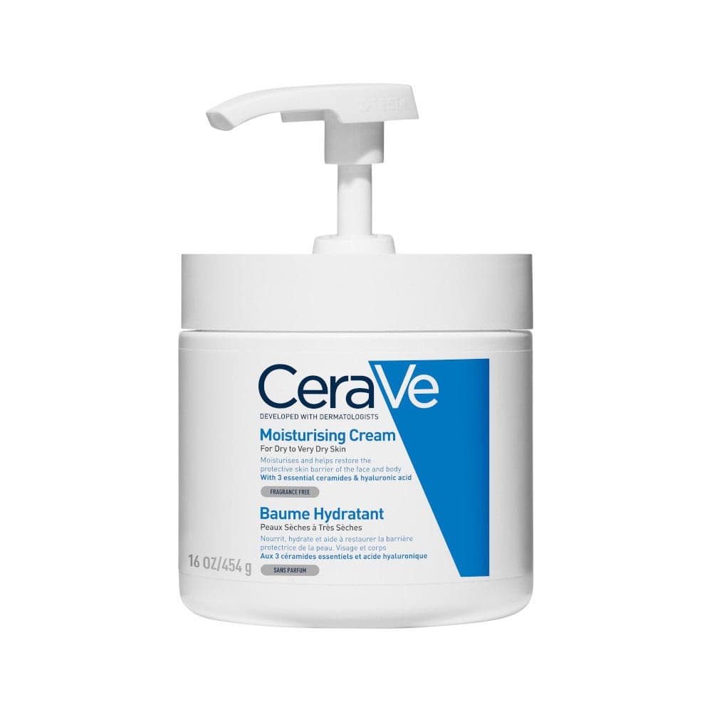CeraVe Crème Hydratante – Peaux Sèches à Normales