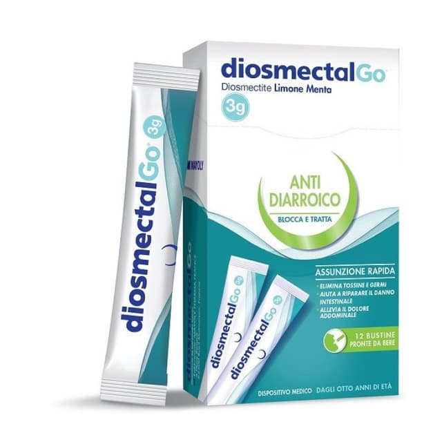 Diosmectalgo Citron-Menthe – 12 sachets