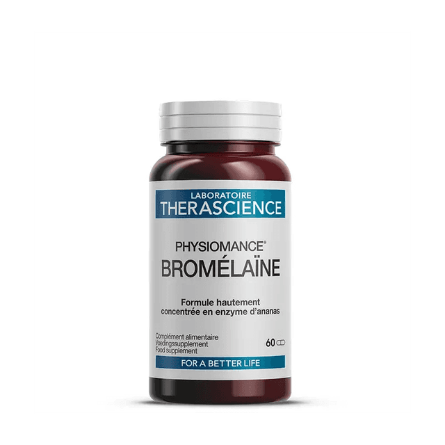 Broméline – 60 gélules | Physiomance Bromelaine
