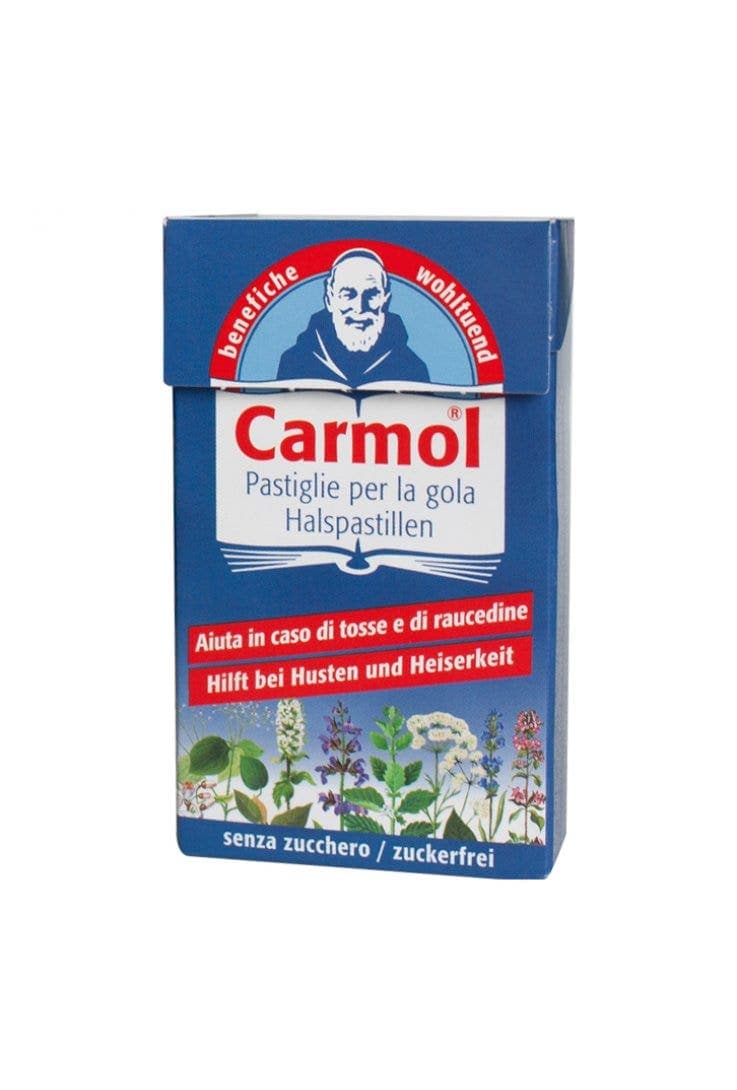 Carmol Pastilles Gorge – 45 g sans sucre