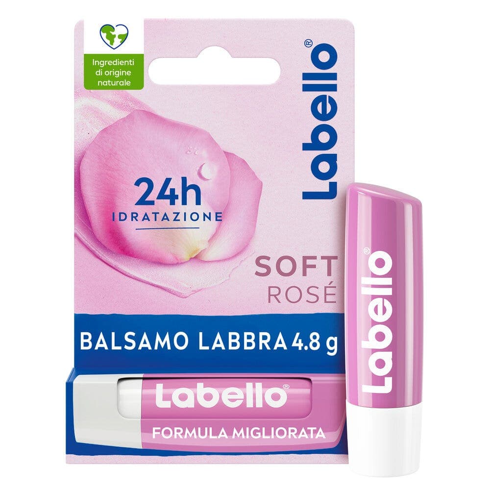LABELLO Soft Rose – Stick 4,8 g