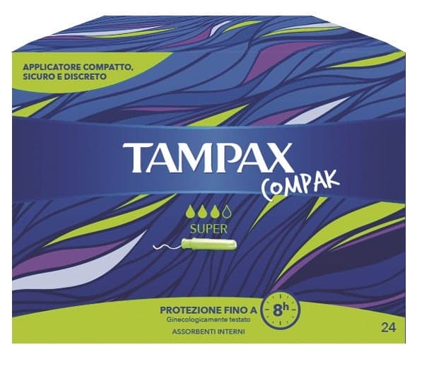 Tampax Compax Super – 24 tampons