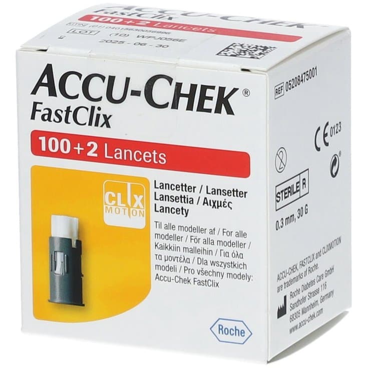 Accu-Chek FastClix Lanzetten – 102 Stück