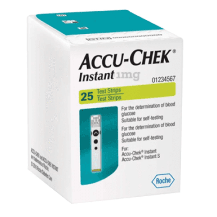 Accu-Chek Instant Teststreifen – 25 Stück