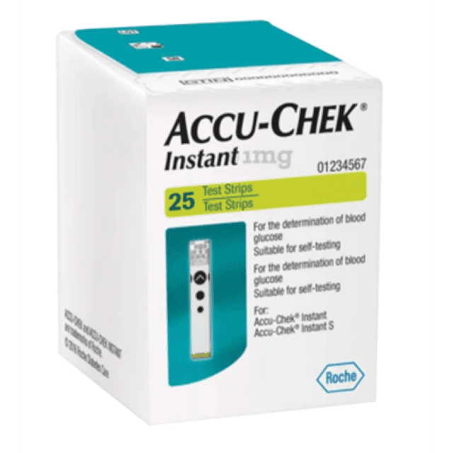 Accu-Chek Instant – 25 bandelettes réactives