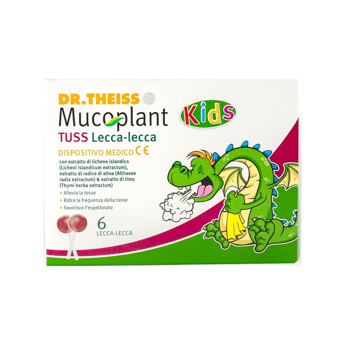 Dr. Theiss Muco Tuss Pastilles – Lot de 6