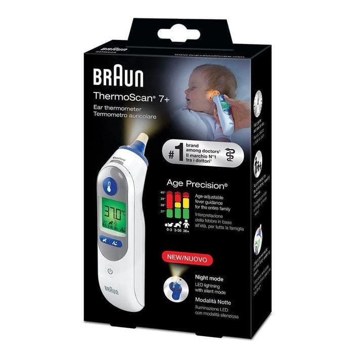 Braun Thermoscan 7+ – Thermomètre auriculaire numérique