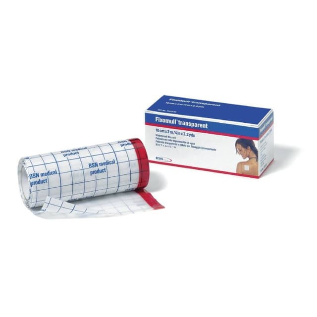 Fixomull Transparent – Sparadrap transparent 10 cm × 20 m